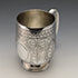1887 British Antique Sterling Silver Mug 178g John Aldwinckle & Thomas Slater